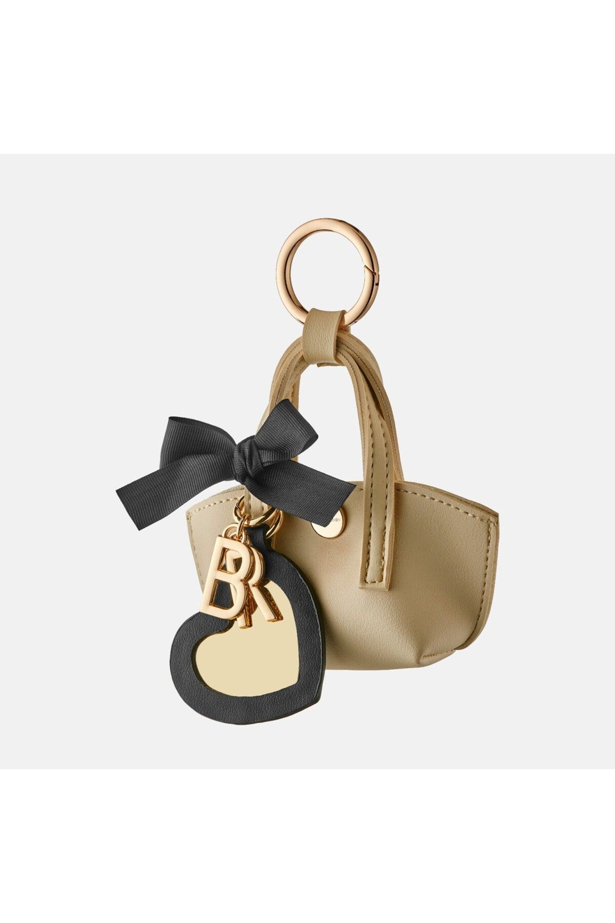 Black Ribbon Siyah Mini Çanta Charm