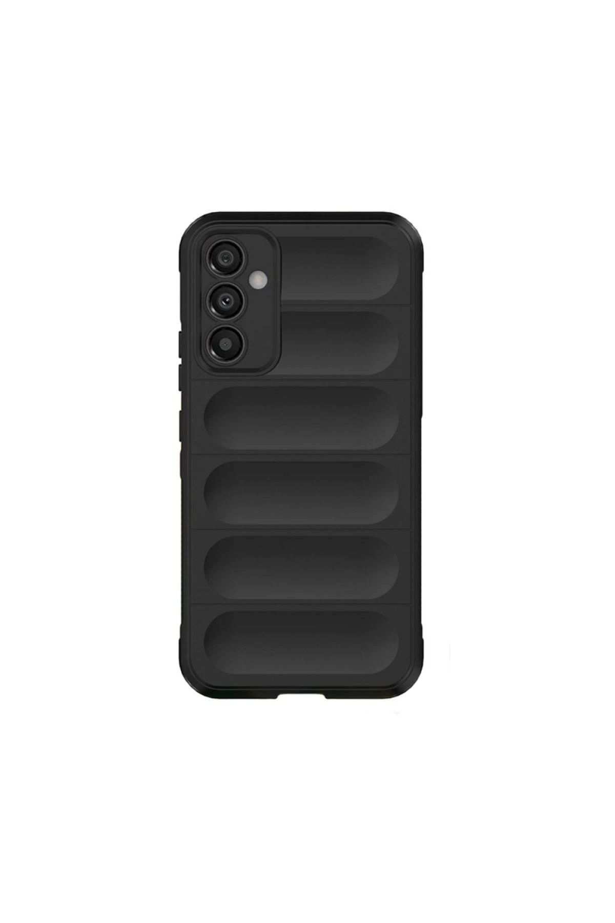 Toptan Bulurum Samsung Galaxy A16 5G Kılıf Optimum Silikon - Siyah