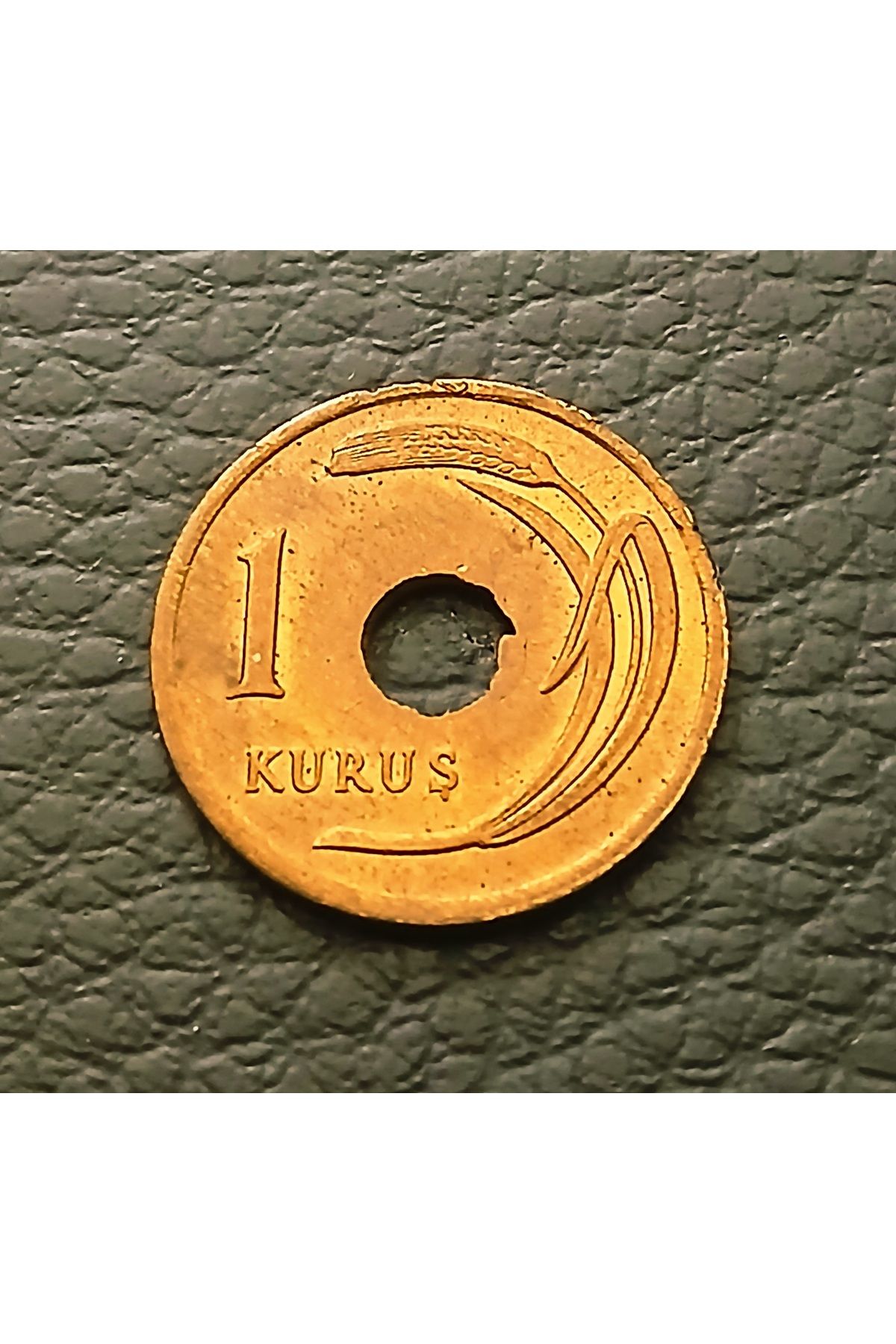 DÜZGÜN TİCARET 1951 Delikli 1 Kuruş Eski Madeni Para
