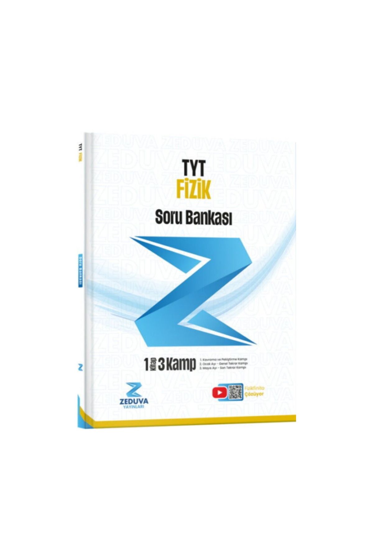 Marsis Yayınları 2026 Zeduva Yayınları Fizikfinito TYT Fizik 1 Kitap 3 Kamp Soru Bankası