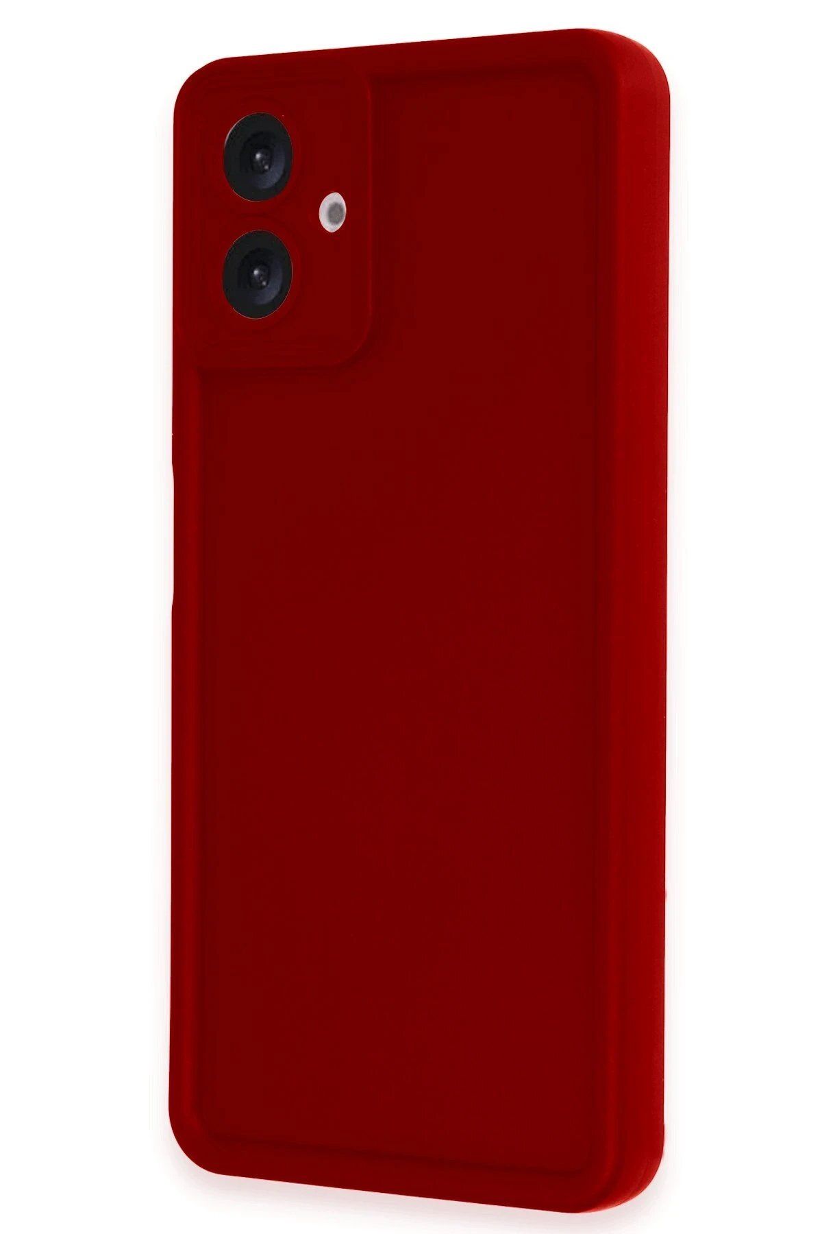 Toptan Bulurum Samsung Galaxy A06 Kılıf Viera Silikon - Kırmızı