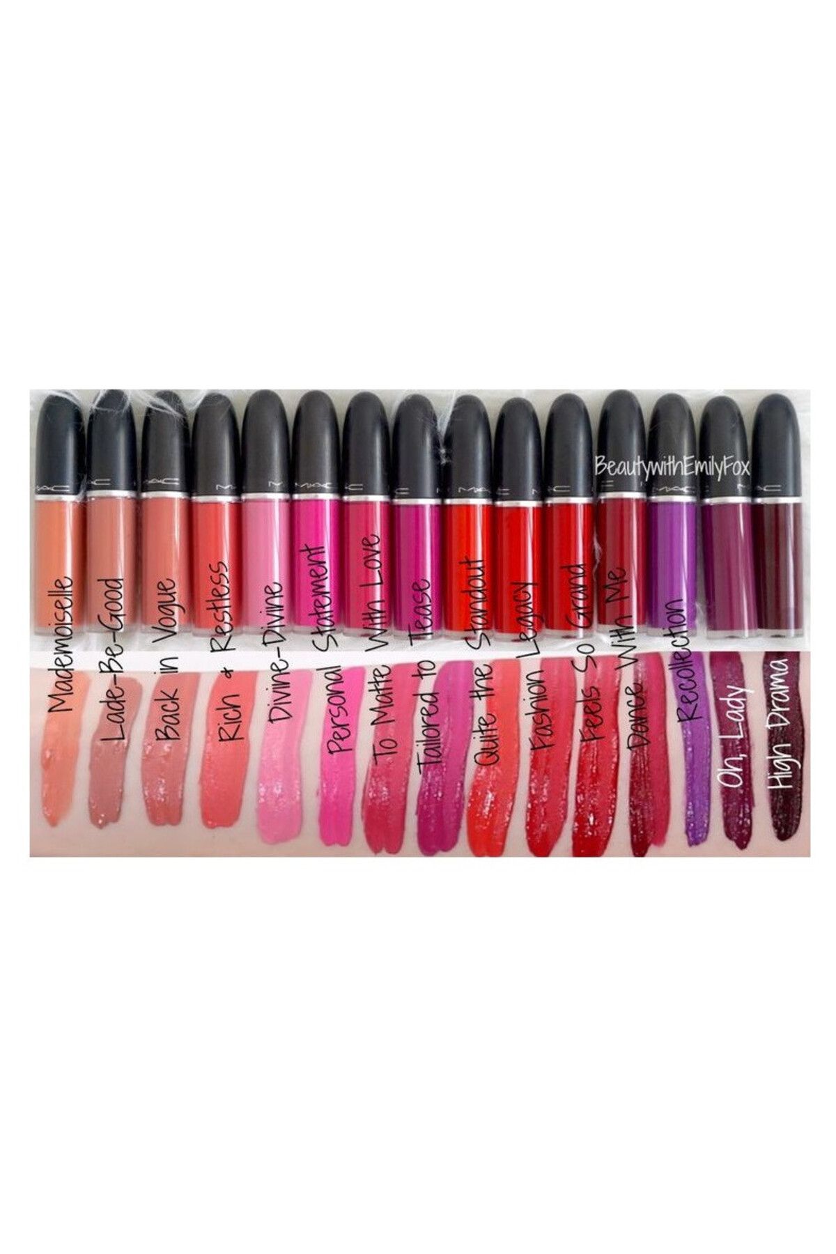 M.A.C-Ruj lichid MAC Retro Matte, 5 ml, Crowned 128 2