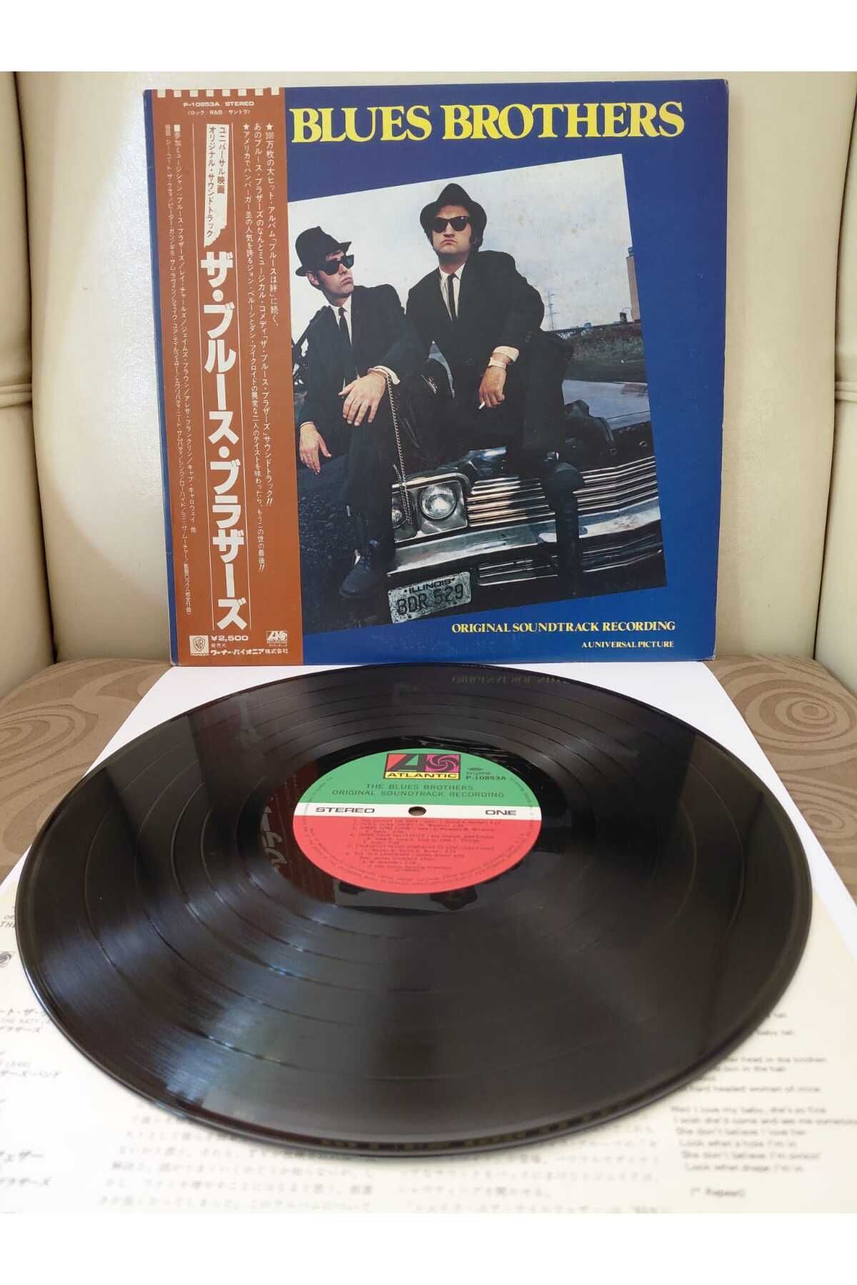 Plakperest The Blues Brothers – The Blues Brothers (Soundtrack) - 1980 Japonya Basım LP Plak - Obi’li-2.el