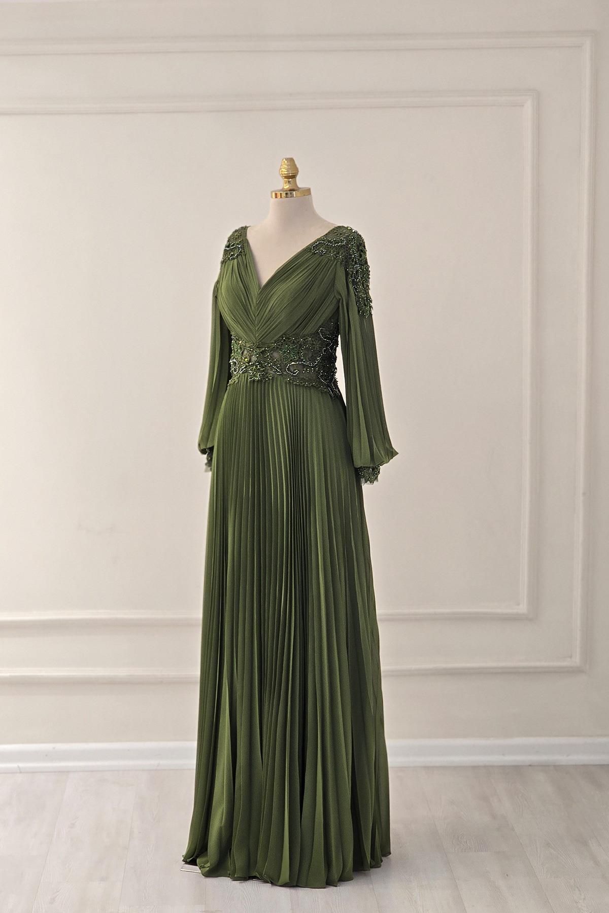 Yonca Moda Evi Yeşil 2711 ABİYE