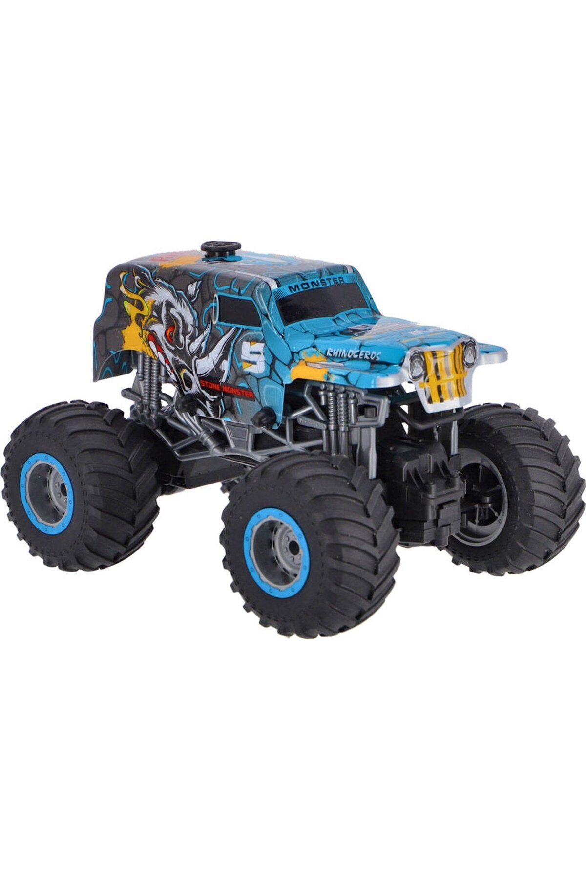 Online Uzaktan Kumandalı Full Fonksiyonlu Duman Atan Rock Crawler Monster Şarjlı Araba
