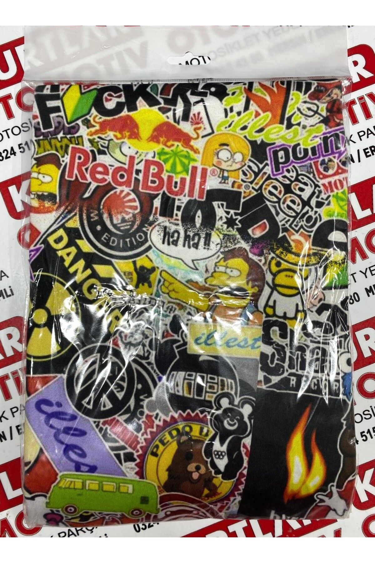 MTO Motosiklet Koltuk Kılıfı Random