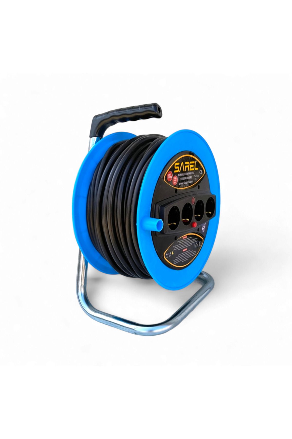 COBI SMART®-Extension cord reel 3x2.5 mm², 50 m, 4 sockets, overload protection - COBI SMART® 11