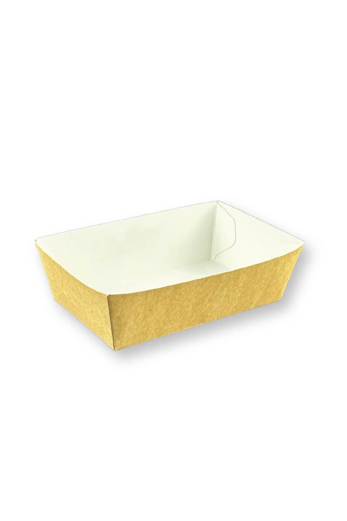 Home Kumpir Kutusu / Konik Tava Büyük Boy 9x15x5cm 800 Adet