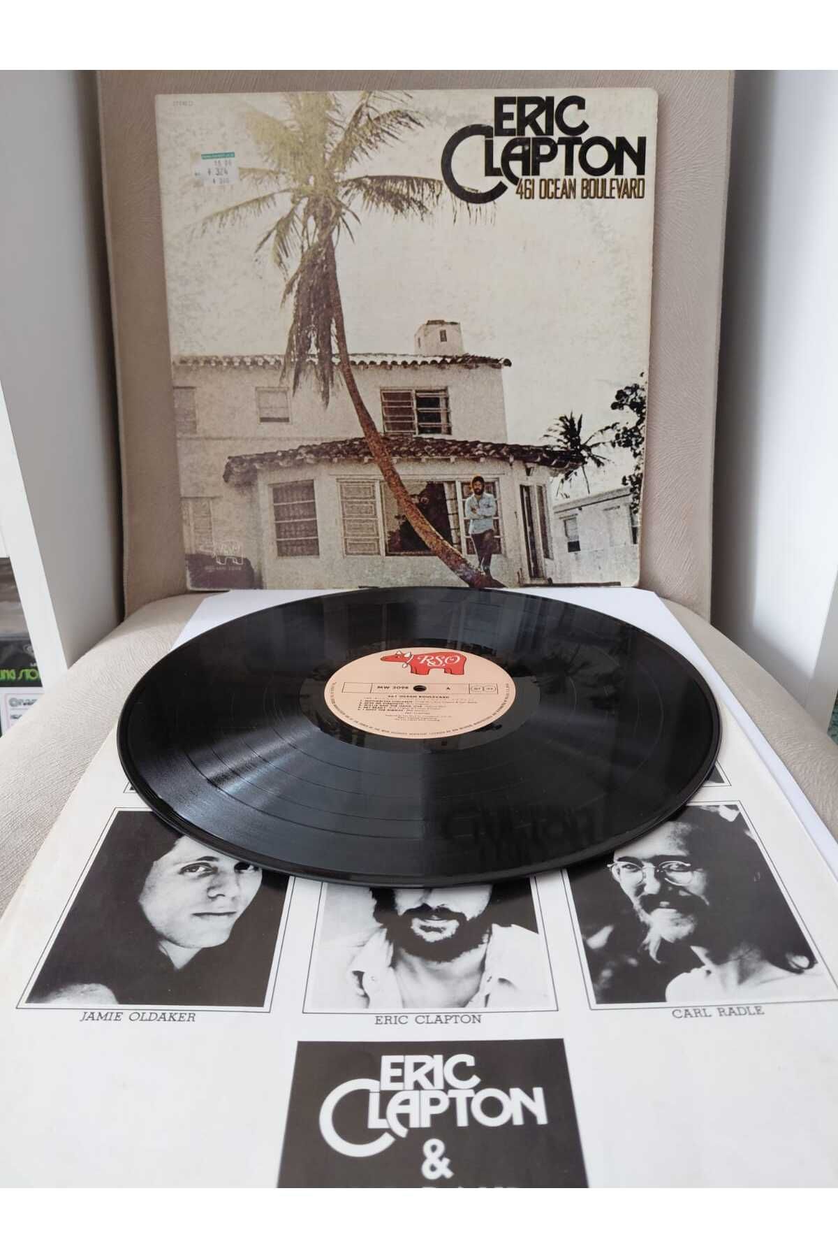 Plakperest ERIC CLAPTON - 461 Ocean Boulevard - 1974 Japonya Basım - LP Plak Albüm-2.el