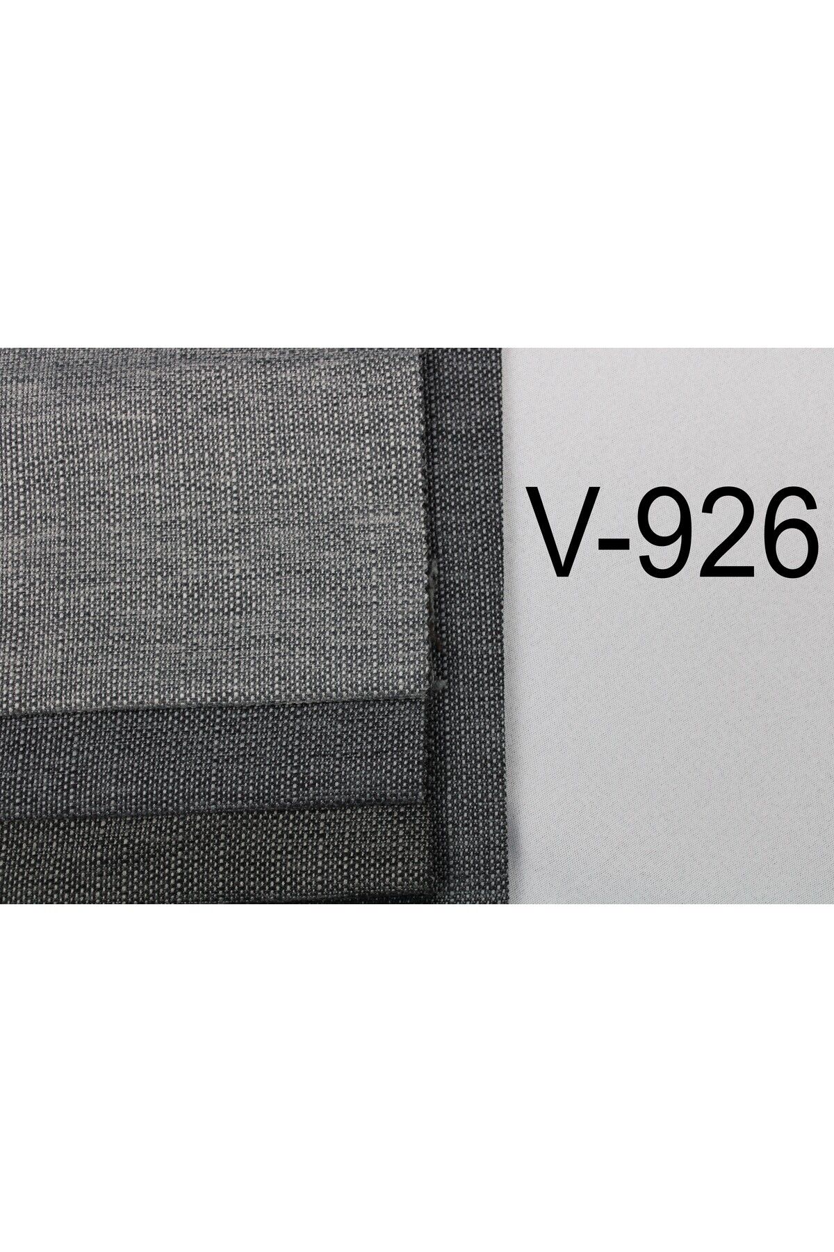MebelPort Curtain Keten Fonluk Rüstik Ve Kornişe Uygun Düz Dikim