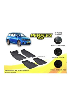 PERFLEX PASPAS 3D HAVUZLU X-MAT OPEL ASTRA J 2009-2015