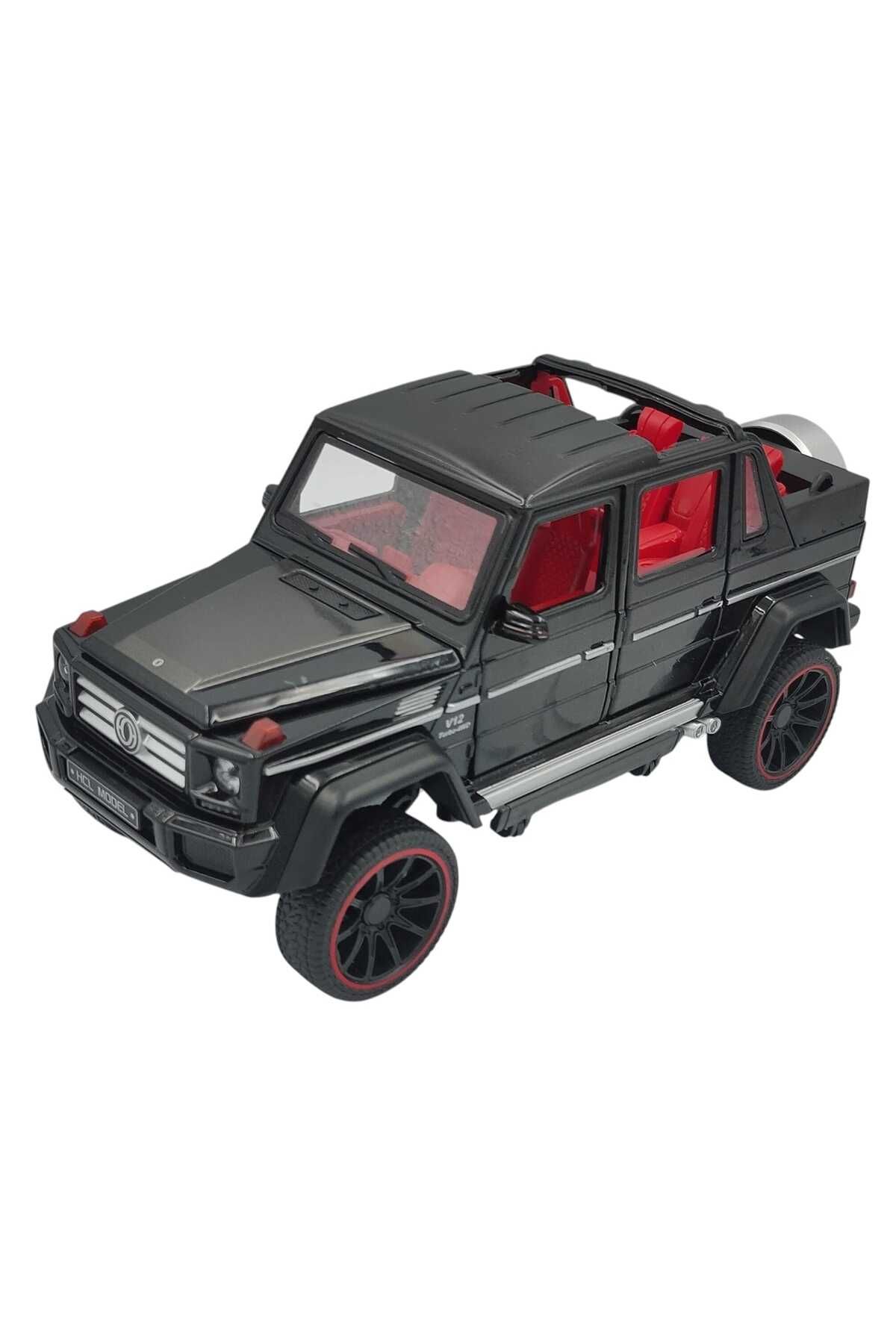 Vardem Die Cast 1:22 Sesli Ve Işıklı Buharlı Çek Bırak G-Lüx Metal Jeep