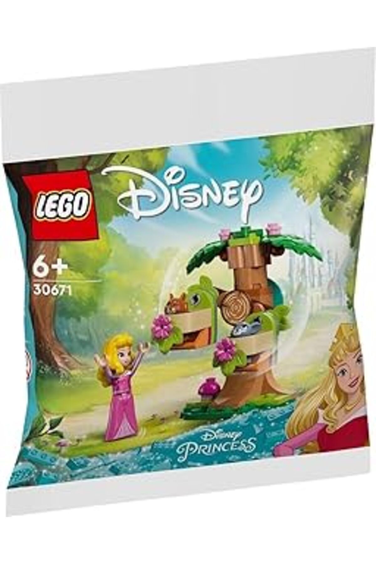 Qedii Lego Disney 30671 Aurora's Forest Playground