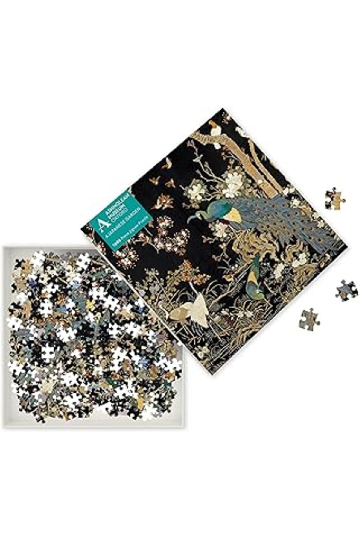 Karachil Adult Jigsaw Puzzle Ashmolean Museum: Embroidered Hanging With Peacock: 1000-Piece Jigsaw Puzzles