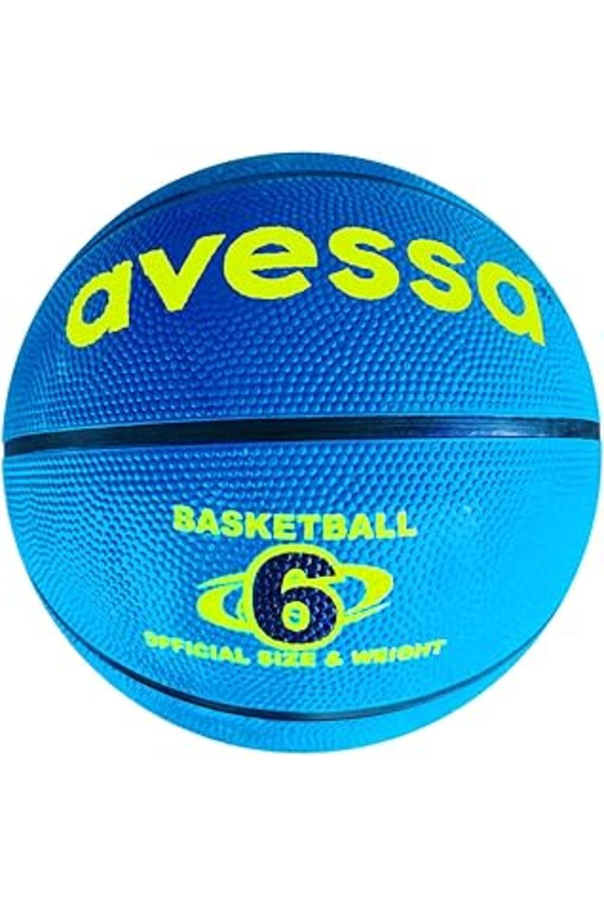 Mu Art Ahşap Avessa Basketbol Topu Mavi No6