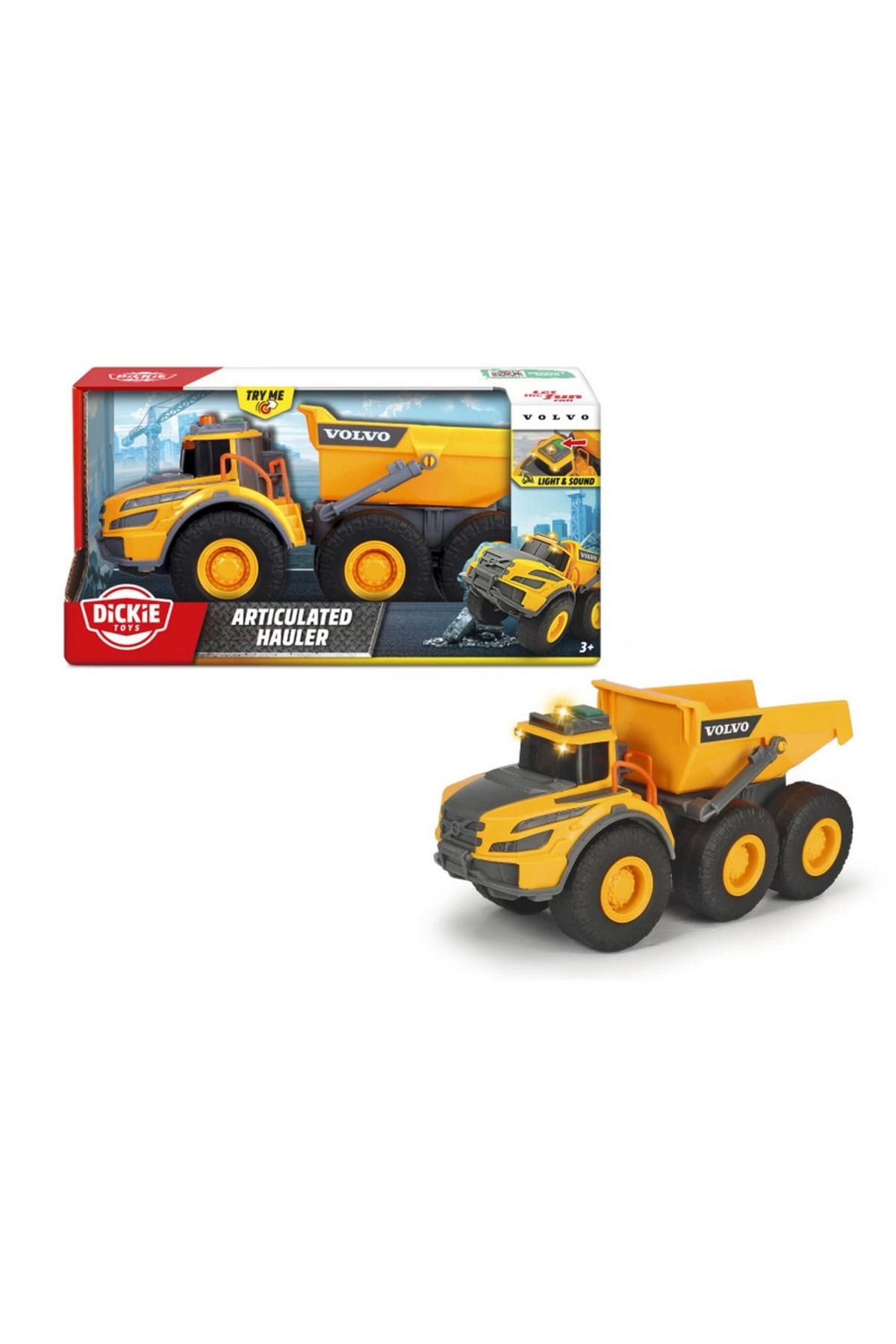 TOYFEST Dickie Volvo İnşaat Kamyonu
