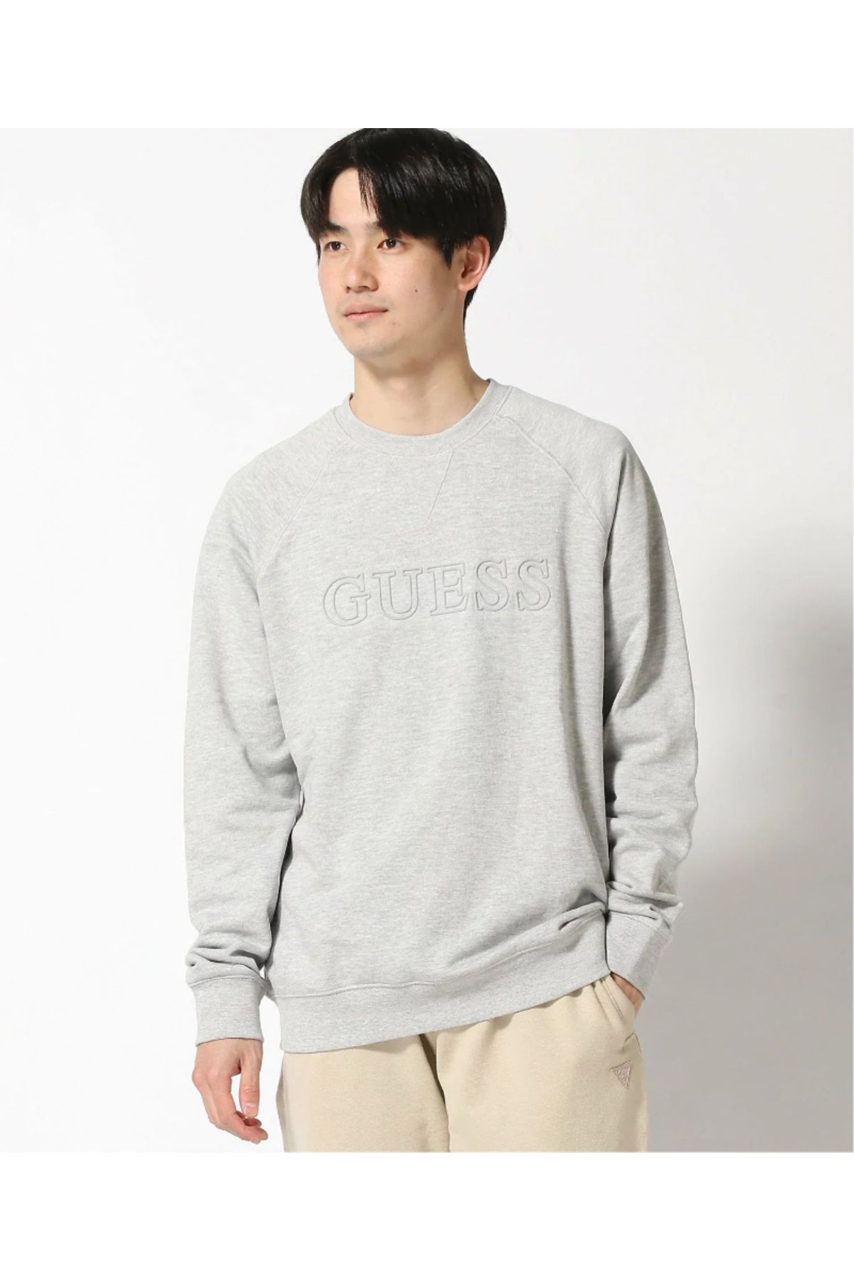Guess Gri Erkek Sweatshirt