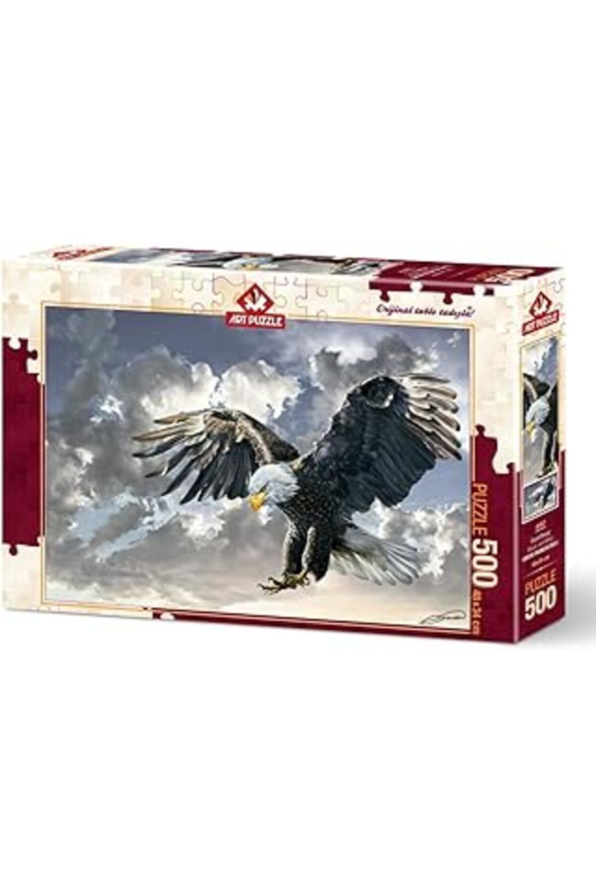 Pazarcan Art Puzzle Siyah Beyaz 500 Parça Puzzle