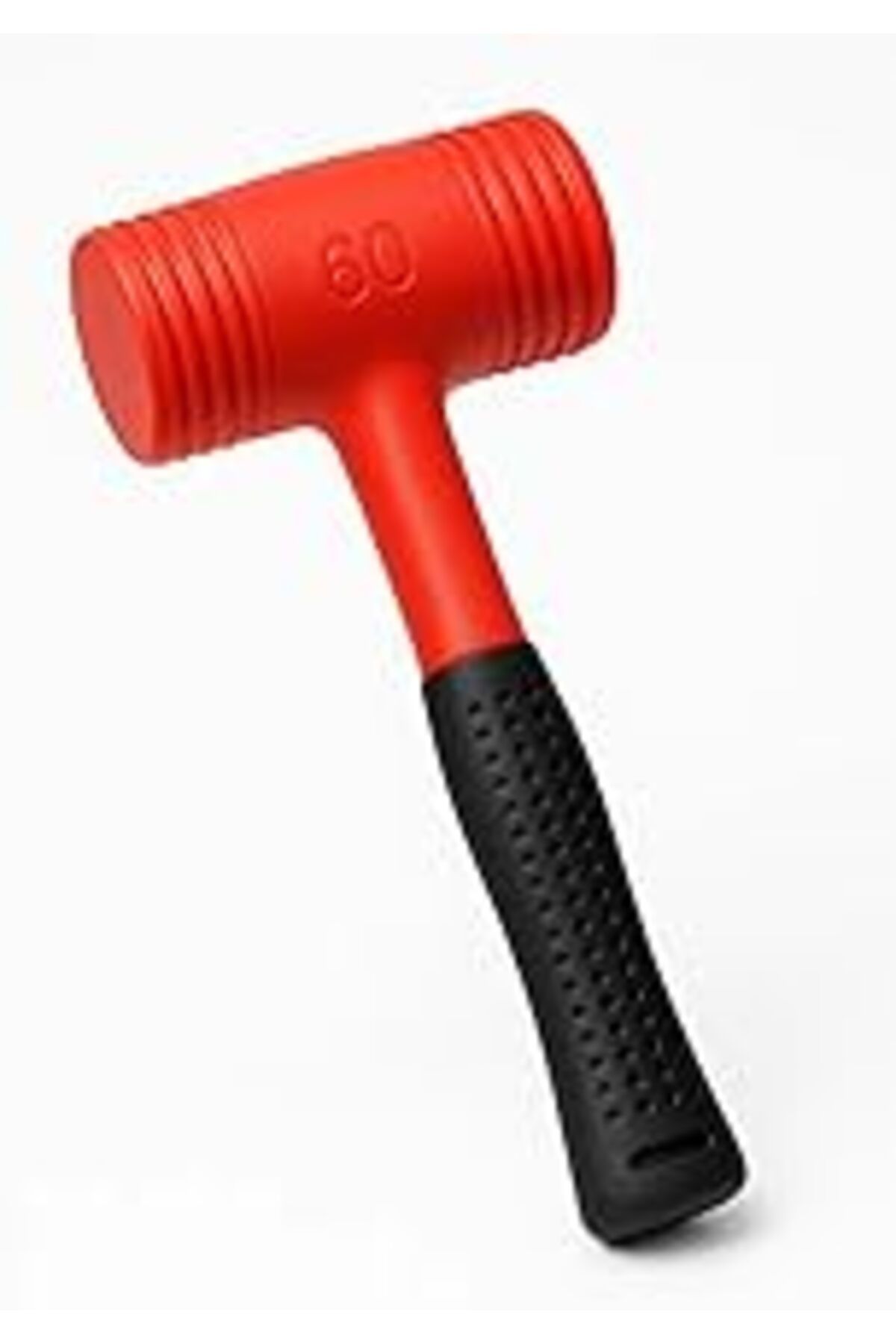 Karachil Proalet Çift Renkli Lastik Tokmak, Sert Plastik Başlık, İz Bırakmaz, Ergonomik Kaymaz Saplı, Kaport