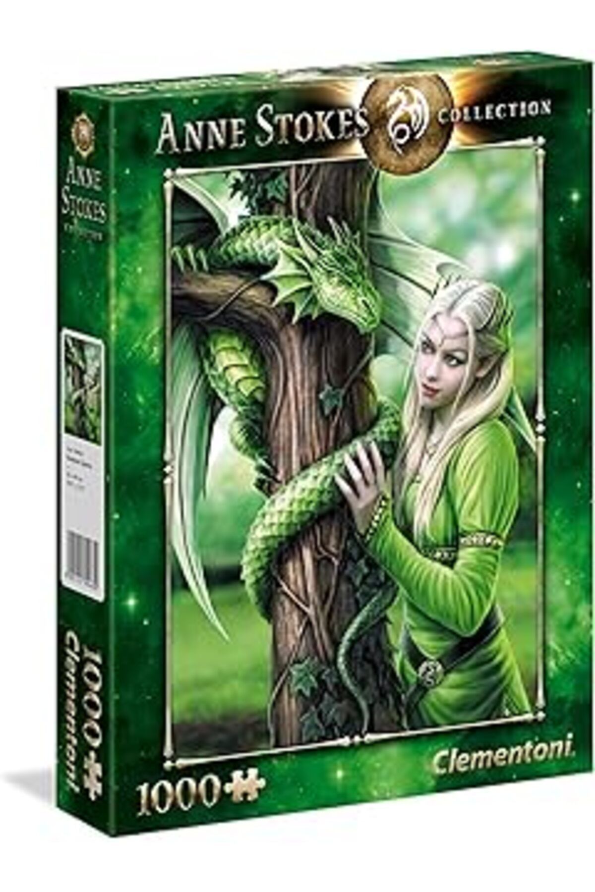 Pazarcan - 1000 Parça Anne Stokes Yetişkin Puzzle - Kindred Spirits