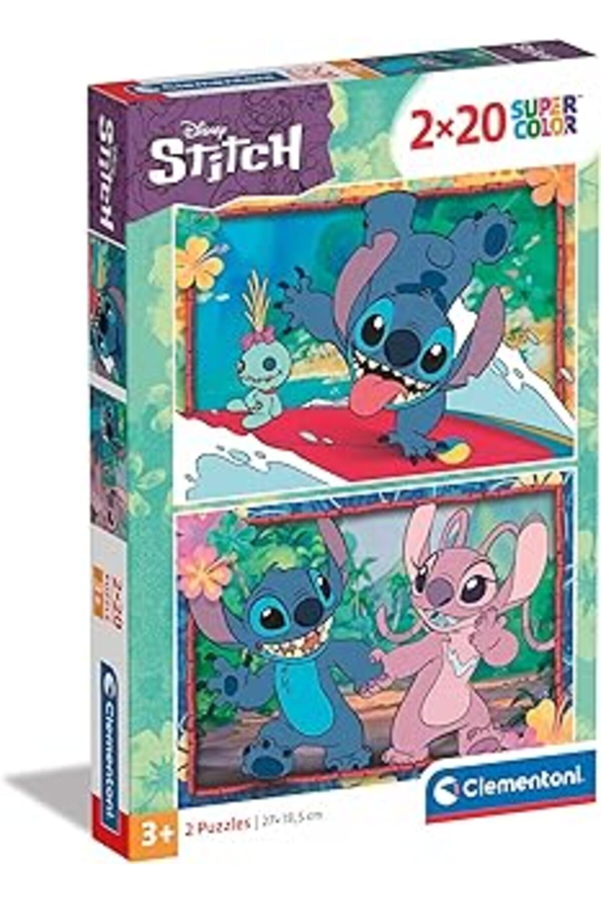 Pazarcan Trefl 2X20 El. El. Super Kolor Stitch Puzzle