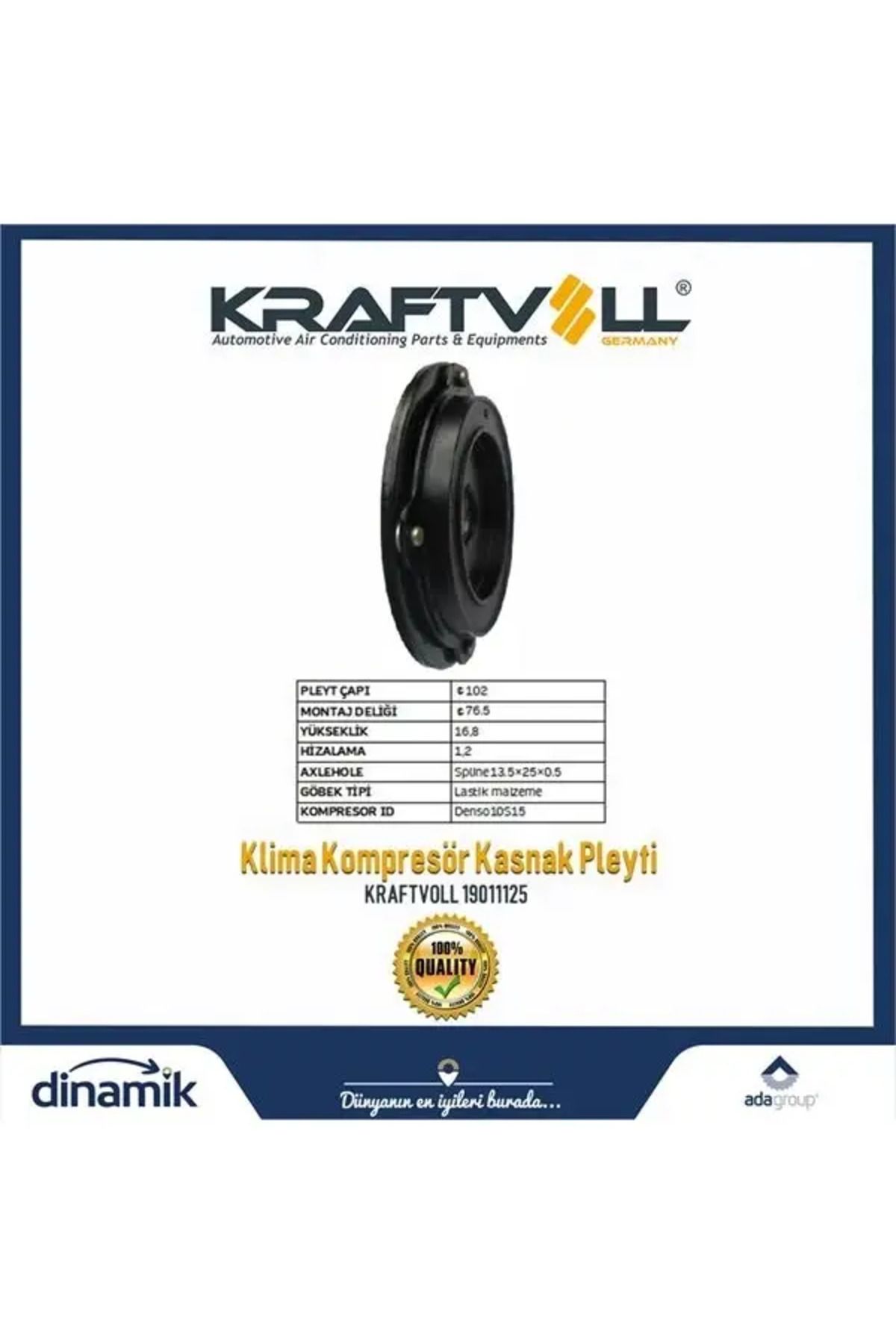 Kraftvoll KLIMA KOMPRESOR GOBEGI TOYOTA/BMW/MERCEDES DNS-10S15-RUBBER