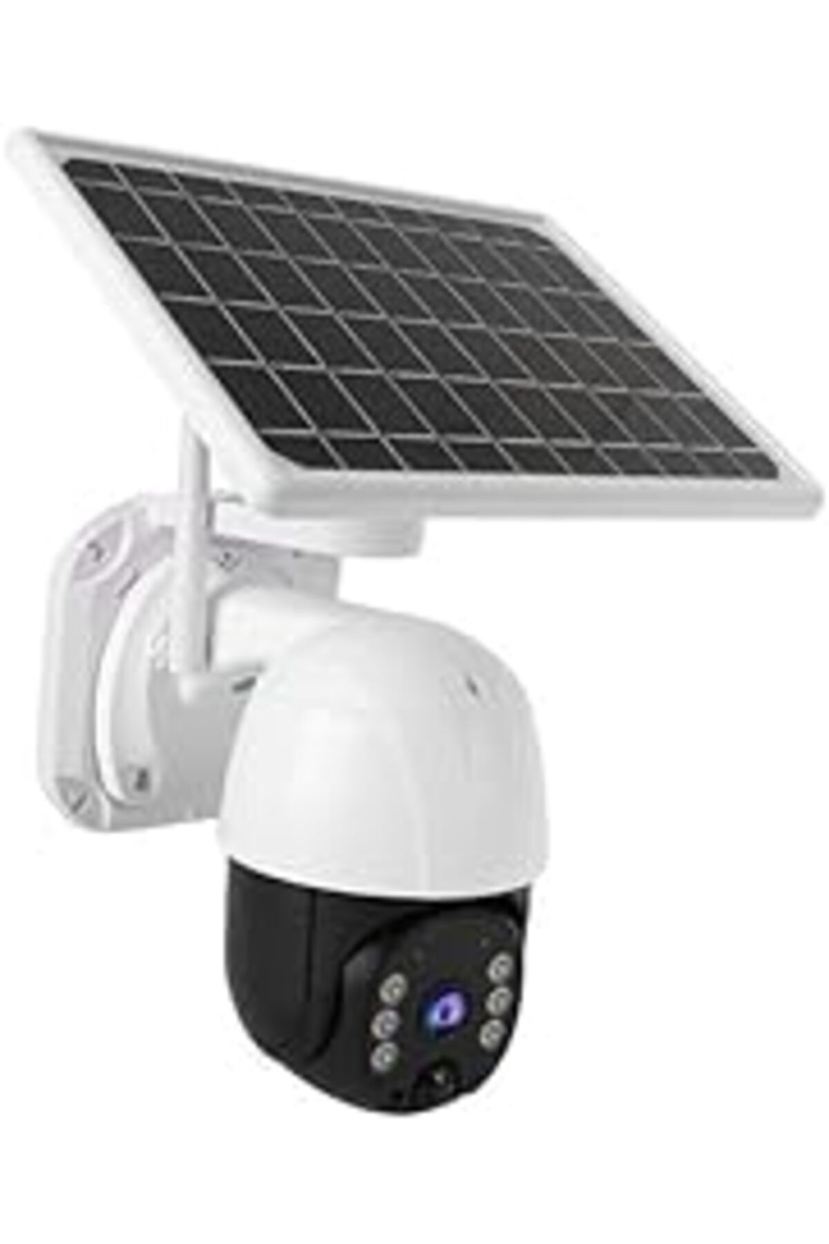 Karachil Hıgh Supply Servıce® Solar Panelli Su Geçirmez Gece Görüş Destekli Wifi Bağlantılı Güvenlik Kameras