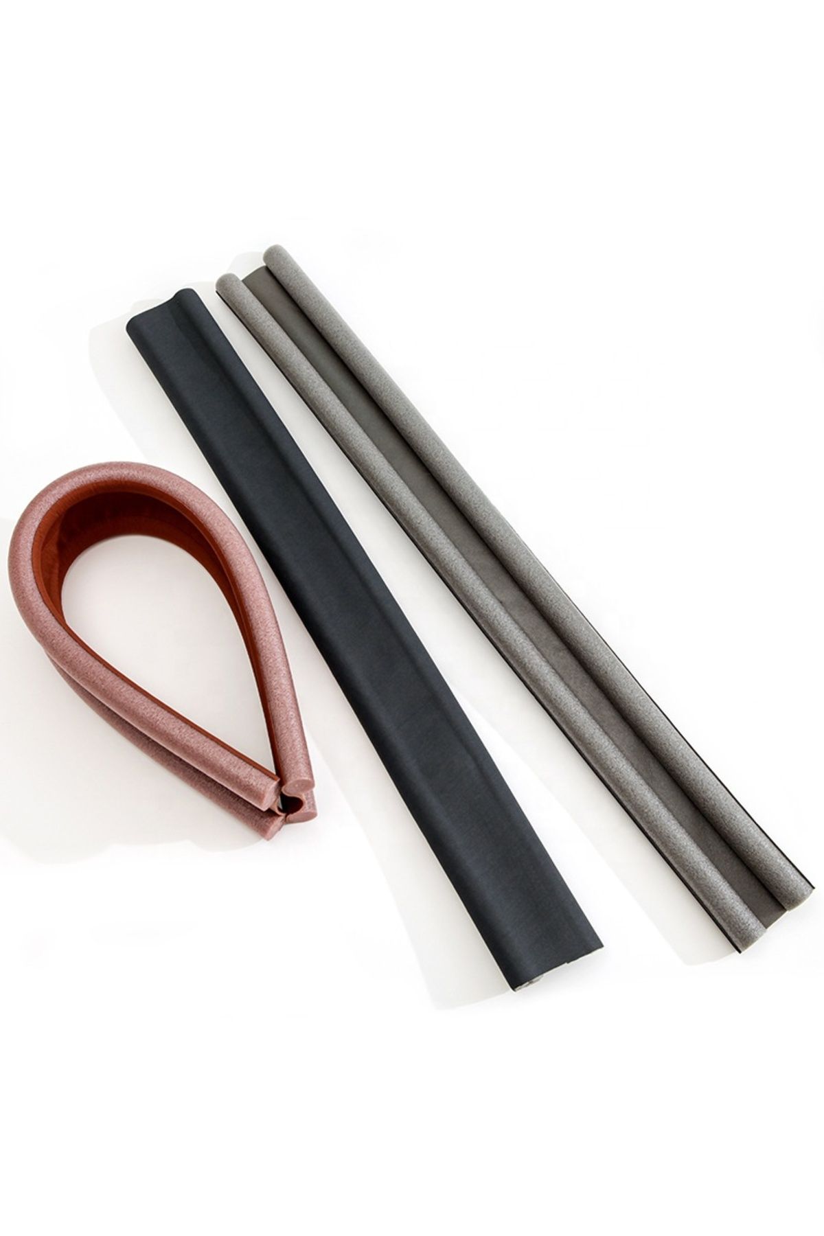Generic-Door Bottom Seal Strip Twin Draft Guard Door Draft Stopper Foam Door Bottom Seal 3