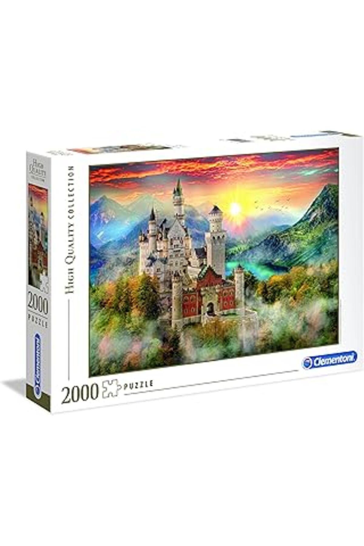 Pazarcan - 2000 Parça Yetişkin Puzzle - Neuschwanstein - 32559