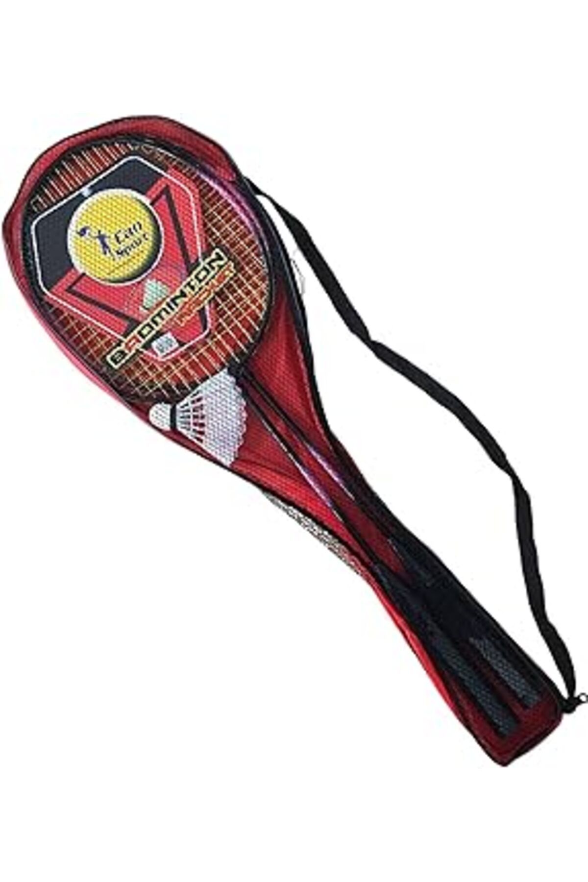 NETWORK ART Çantalı Bedminton Seti 2 Raket 1 Top Badminton Seti Cks-81