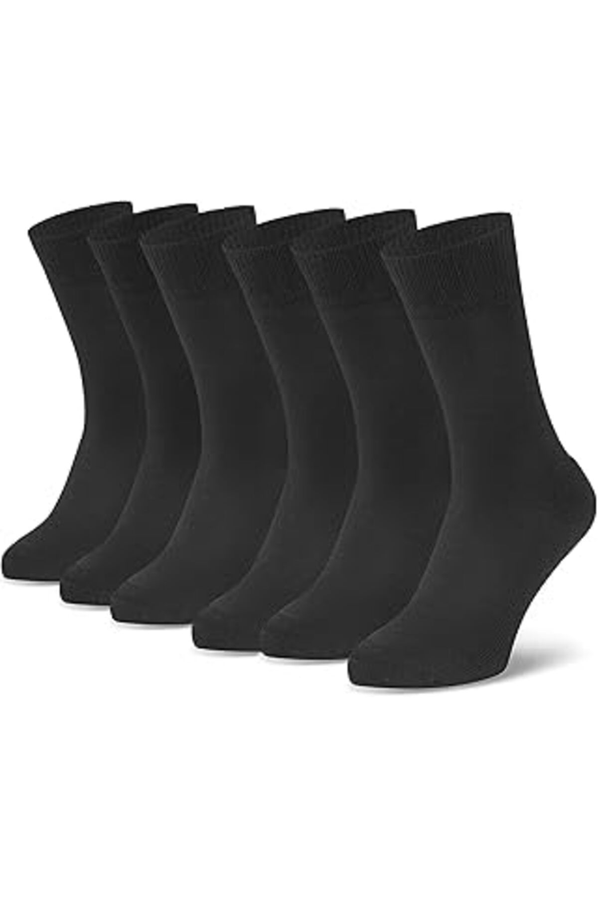 TBSProjects Just Inner 6 Çift Erkek Kışlık Bambu Çorap - Dikişsiz Burun, Esnek, Dayanıklı, Nefes Alan, Çevre Do