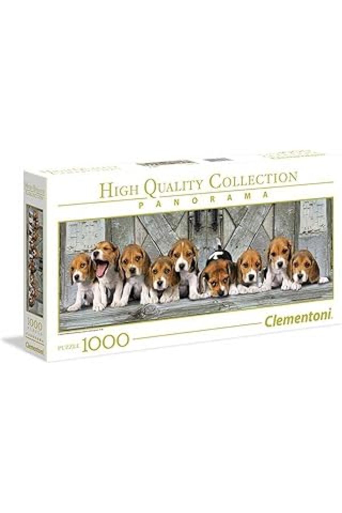 Pazarcan - 1000 Parça Hq Collection Panorama Yetişkin Puzzle - Beagles