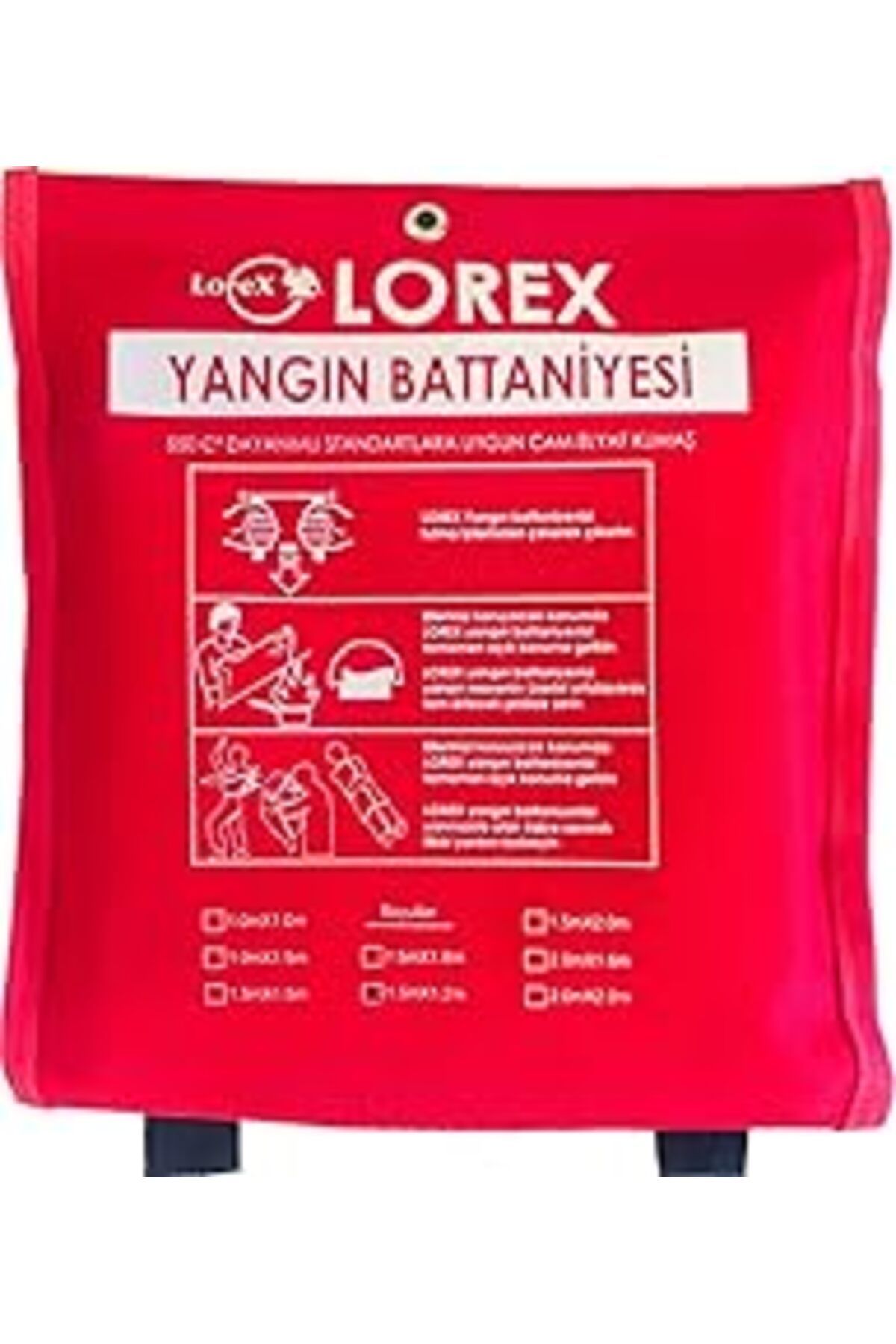 Karachil 3Mk Lorex Lr-Fb1512C Yangın Battaniyesi - 150Cm X 120Cm