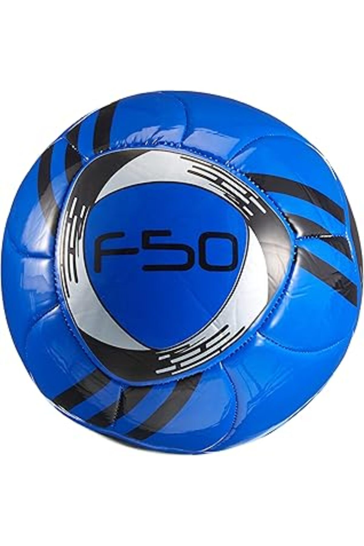Mu Art Ahşap Avessa F50 Makine Dikişli Futbol Topu 5, Mavi