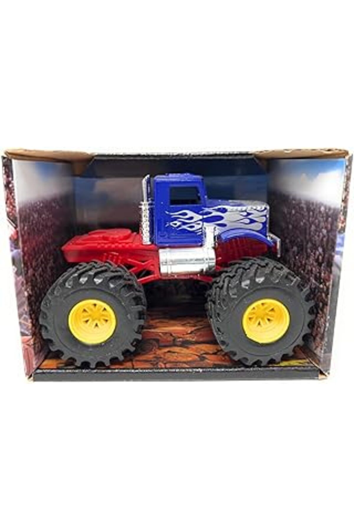 Karachil New-Ray 1:43 Monster Truck Kamyon - Mavi