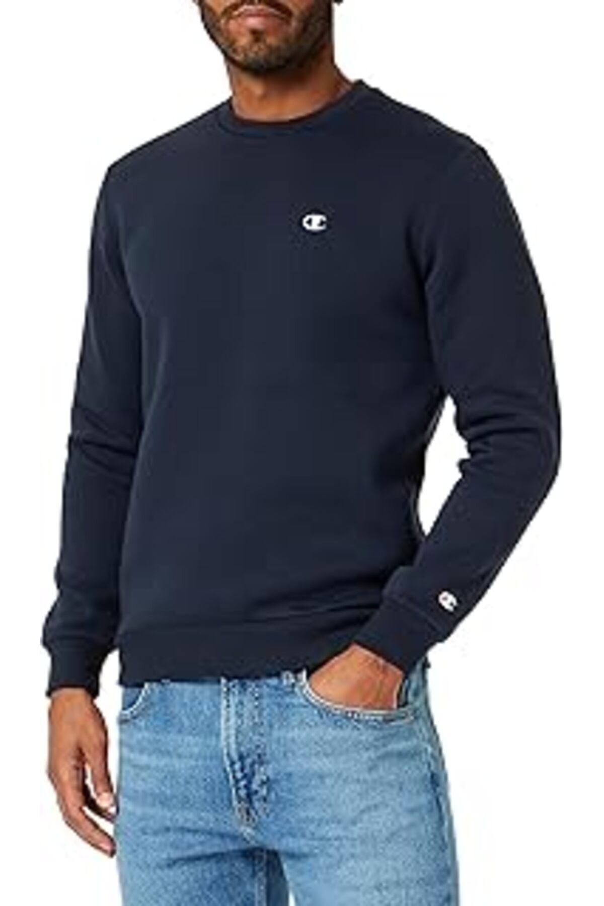 Karachil Champion Legacy Basics - Powerblend Fleece Crewneck Sweatshirt Erkek