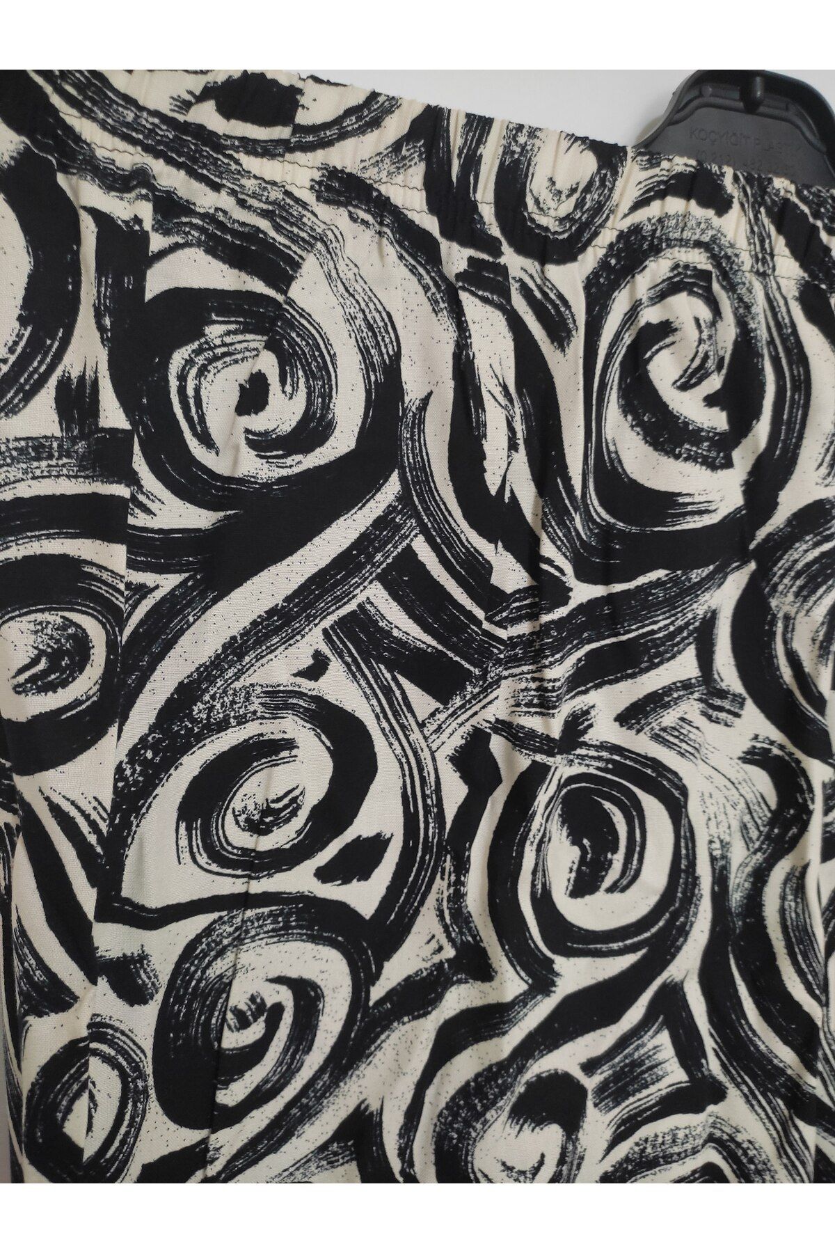 TOKSOY DOKUMA KUMAŞ PALAZZO PAÇA KAPRİ (CAPRİ) PANTOLON 72cm uzunluk