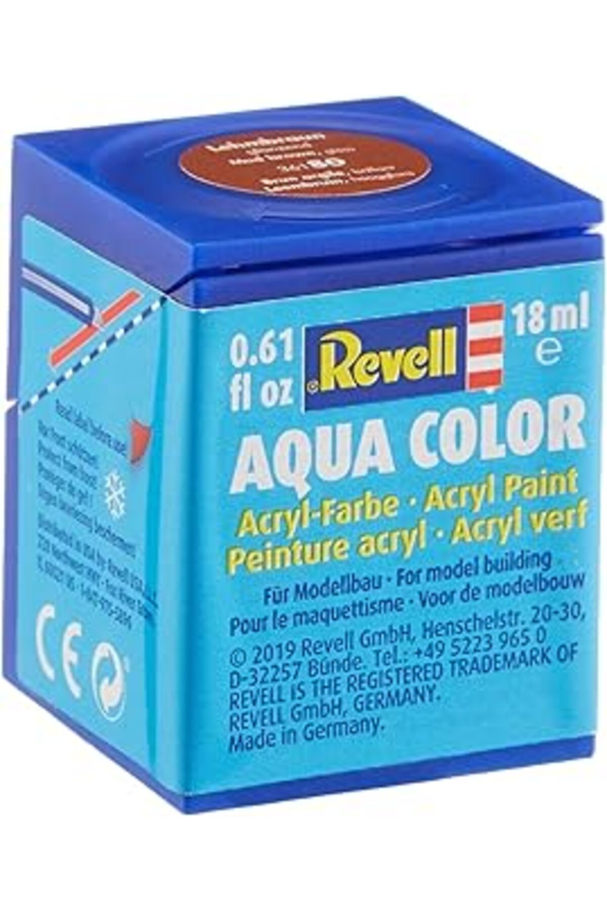 Karachil Revell - Su Bazlı Maket Boyası Çamur Kahvesi Parlak 18 Ml (36180)