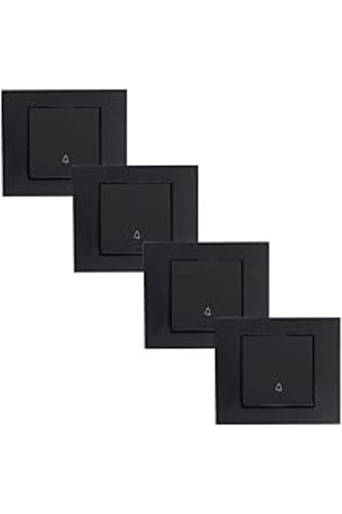 TBSProjects Viralighting Ovivo Grano Siyah - Anahtar - Komütatör - Vavien - Üçlü Anahtar - Light Anahtar (l