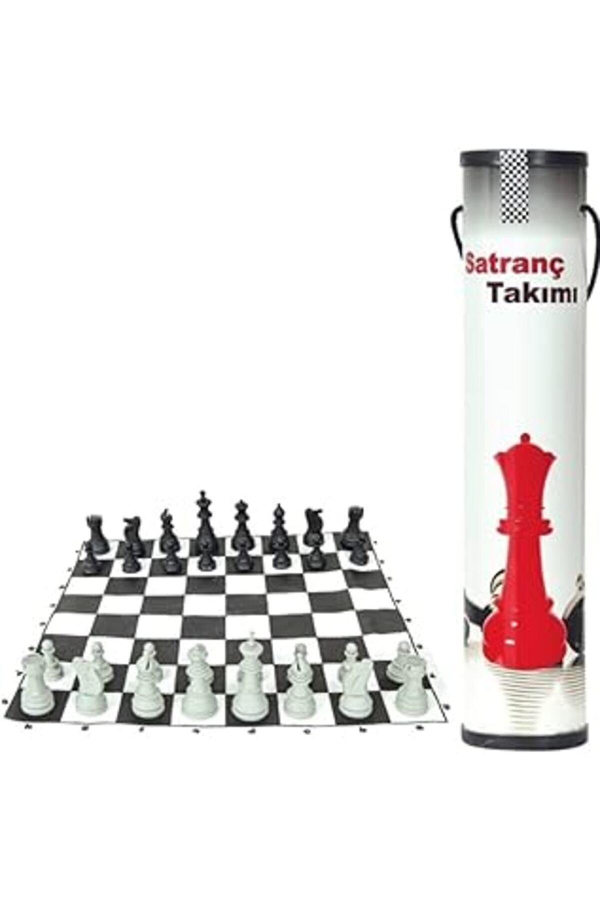 Qedii Ucuz Karton Rulo Satranç Takımı