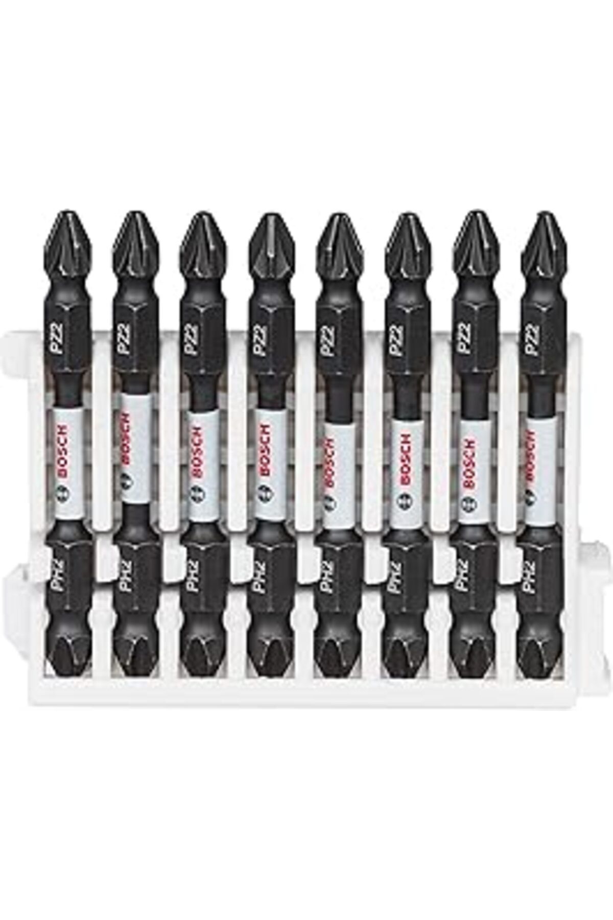Karachil Bosch Professional Accessories 2608522333 Çift-'' Impact Ph2 Tornavida Ucu-Pz2 8-Parça, 0 W, 0 V