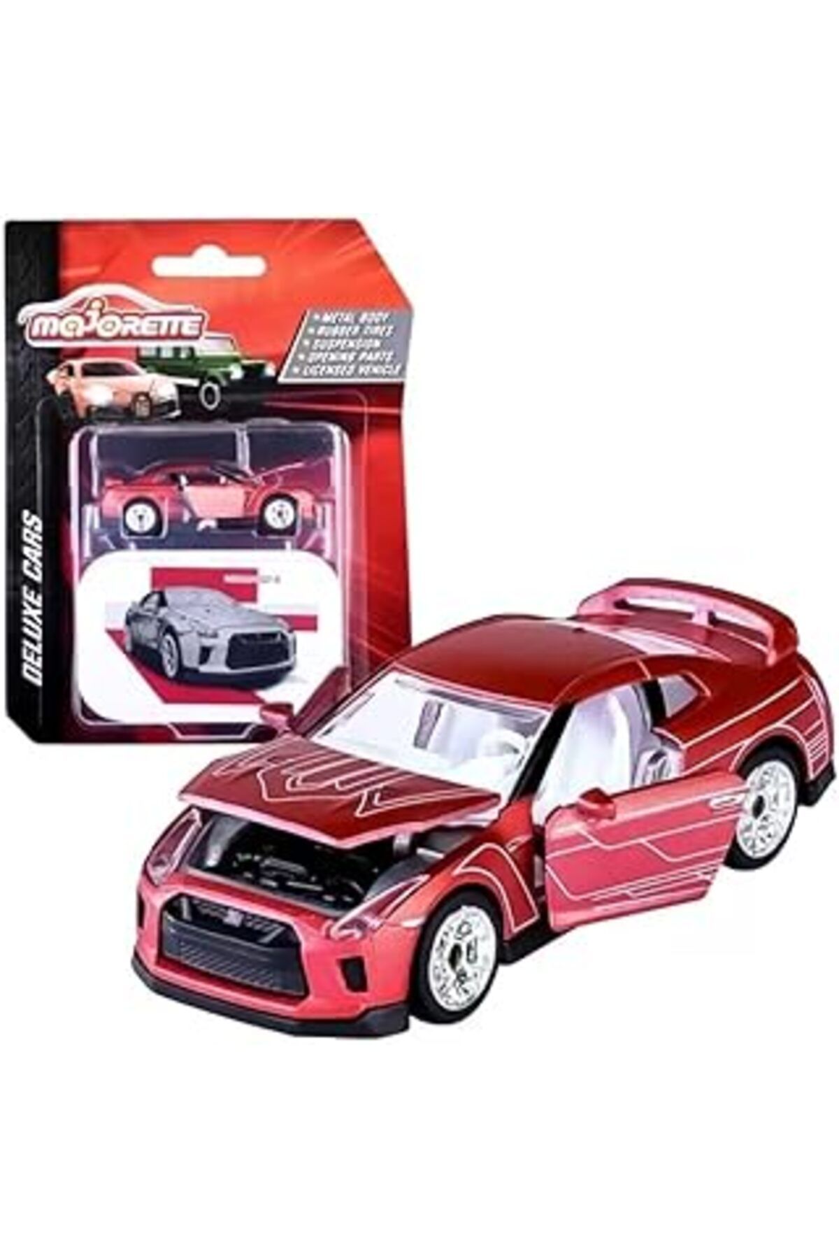NETWORK ART Majorette Delüks Araçlar Nissan Gt-R