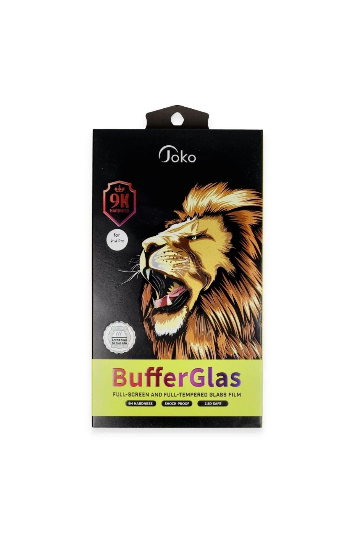 Toptan Bulurum iPhone 16 Pro Max Buffer Cam Ekran Koruyucu - Siyah