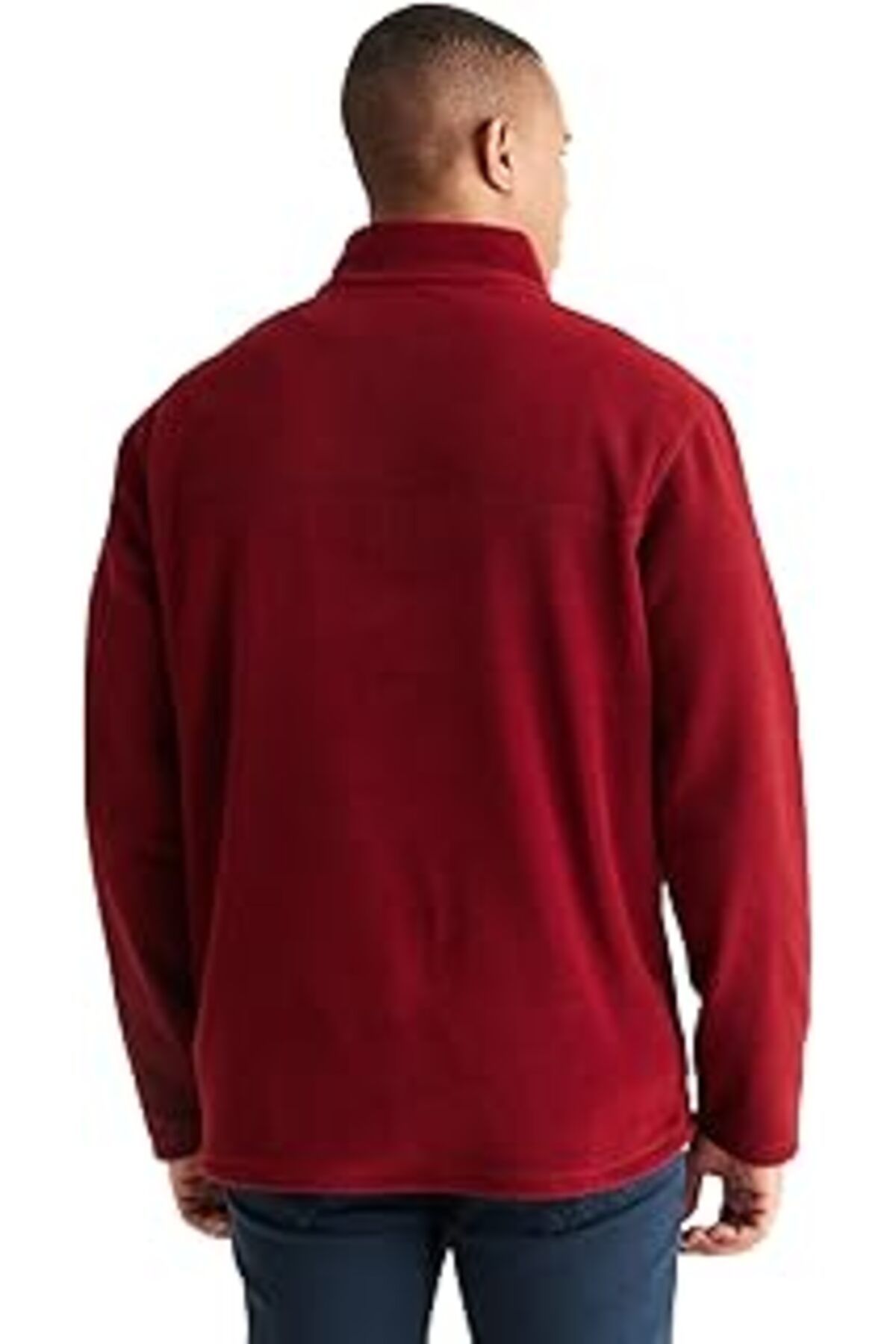 Karachil Classics Anti-Pilling Tüylenme Yapmayan Standart Fit Dik Yaka Polar Sweatshirt,