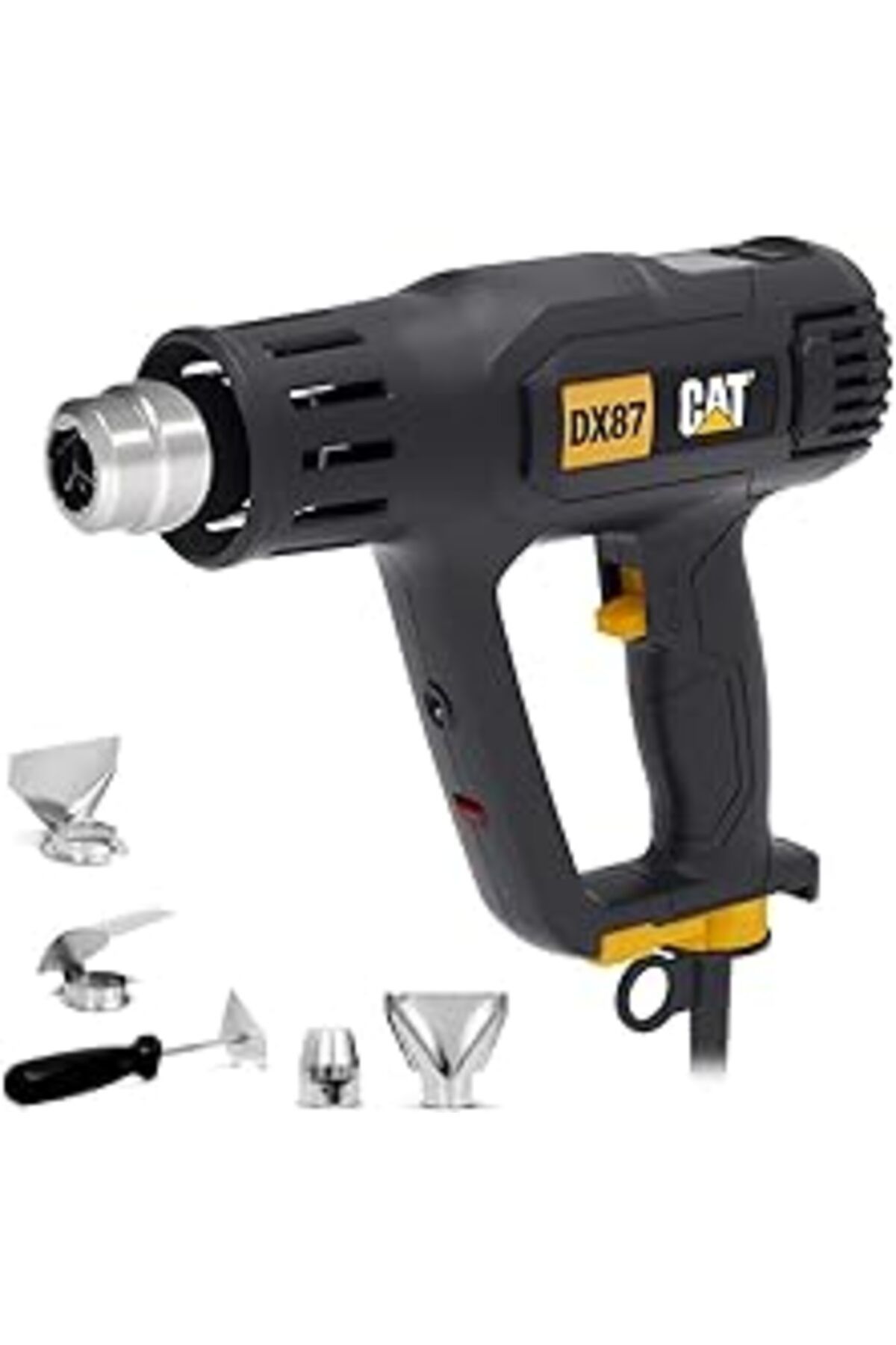 TBSProjects Cat Dx87 2000Watt Dijital Göstergeli Profesyonel Sıcak Hava Tabancası + 5 Adet Aksesuar