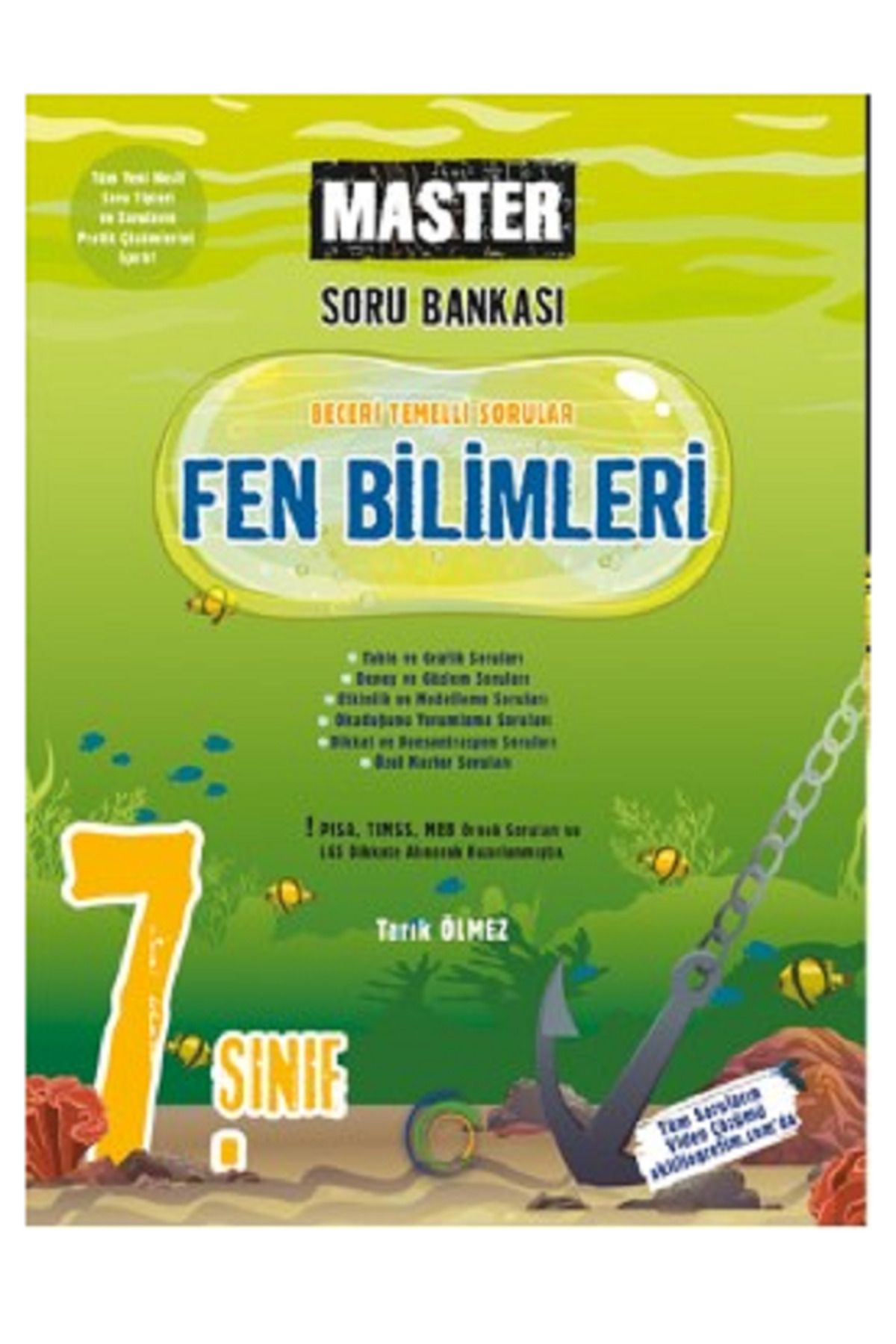 Evrensel İletişim Yayınları 7.Sınıf Okyanus Master Fen Bilimleri Soru Bankası / Tablo ve Grafik Soruları /Beceri Temelli Sorular