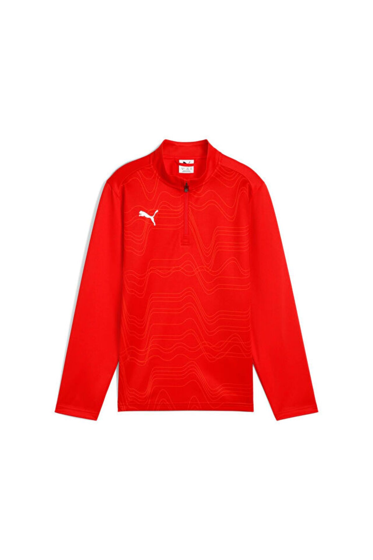 Puma Teamgoal Trg 1/4 Zip Top Gpc Erkek Futbol Antrenman Uzun Kollu Tişört 66006601 Siyah