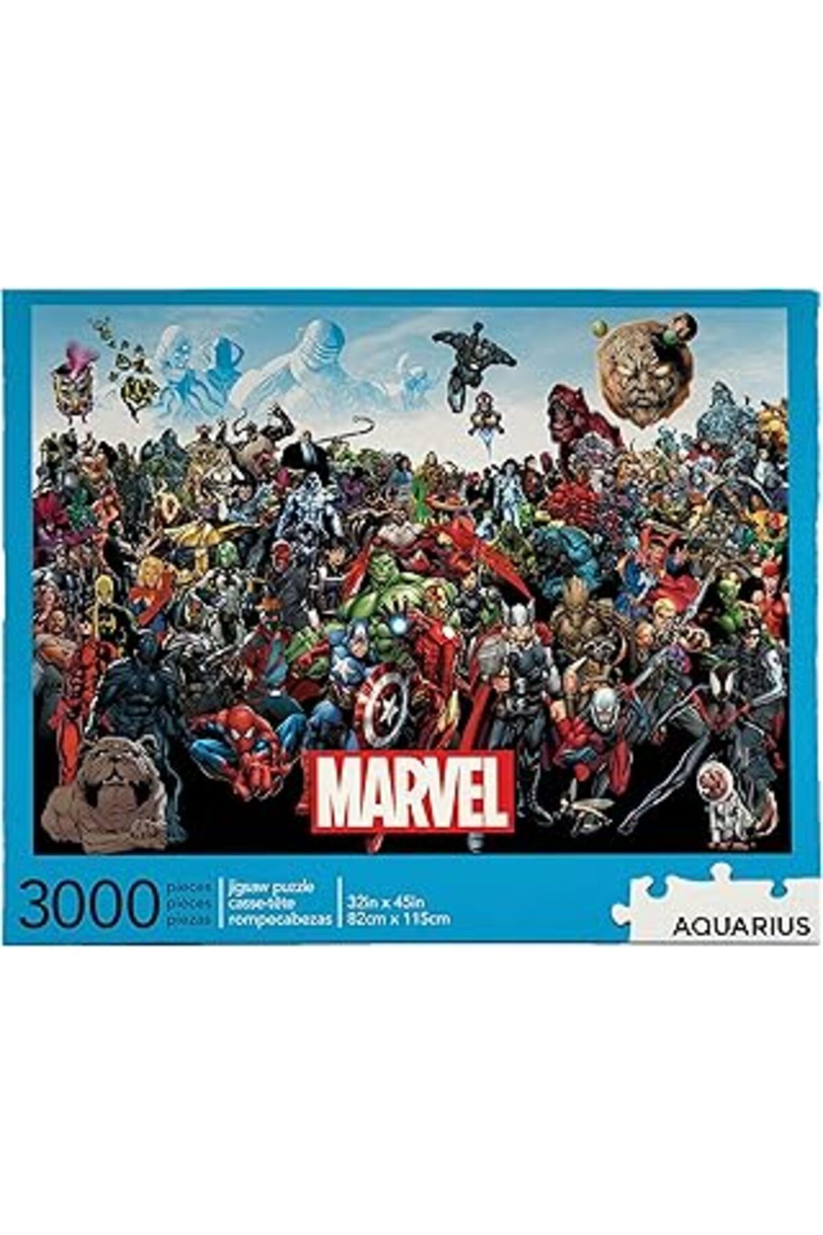 Pazarcan Aquarius Kova Burcu Marvel Bulmaca Cast (3000 Parça Puzzle) - Resmen Lisanslı Marvel Mal Ve Koleksi