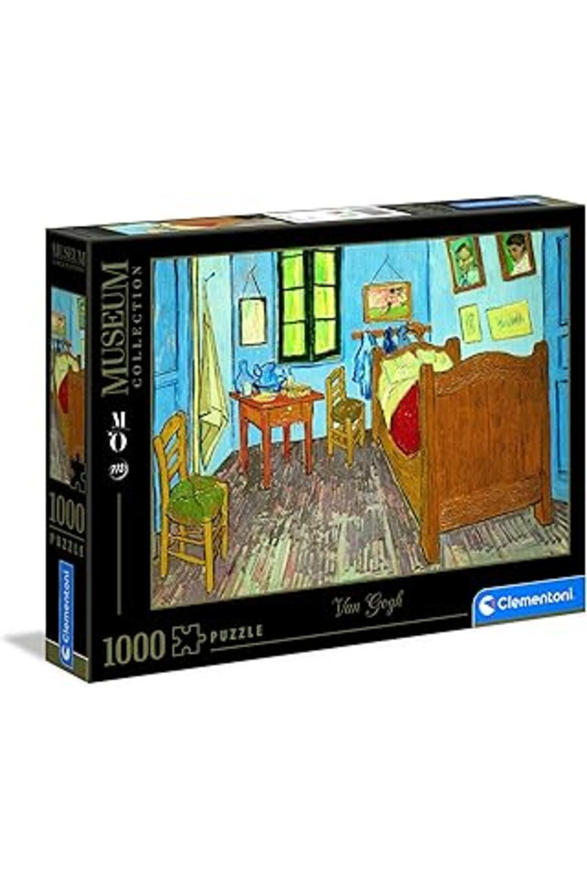 Pazarcan - 1000 Parça Museum Collection Yetişkin Puzzle - Van Gogh “Bedroom In Arles"
