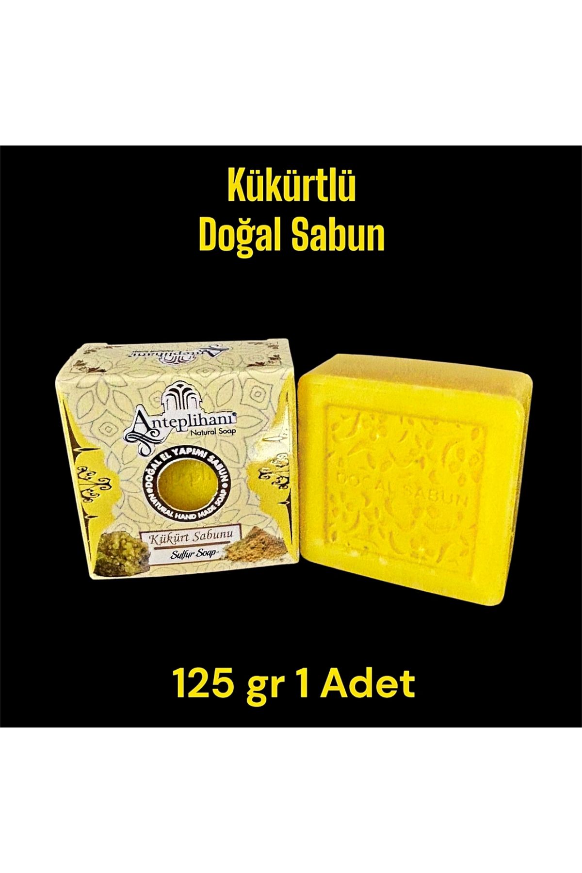 Doğal Tasarım Kükürtlü Doğal Sabun-5